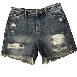 bohme Distressed Denim Shorts Size 29
